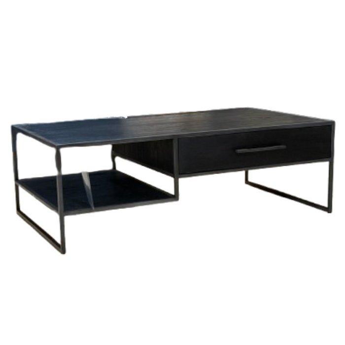 Salontafel Hudson - Black oak