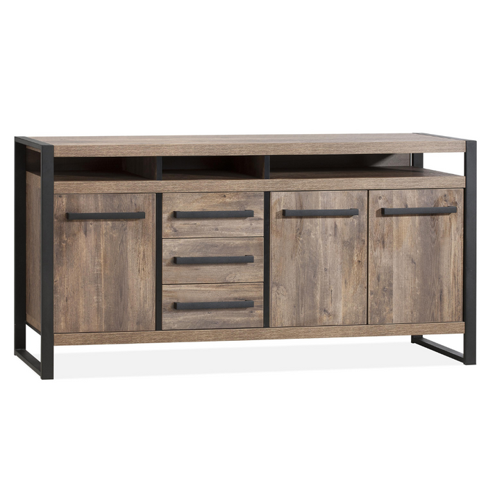 Dressoir Ducato Midden - Mokka Eikenhout