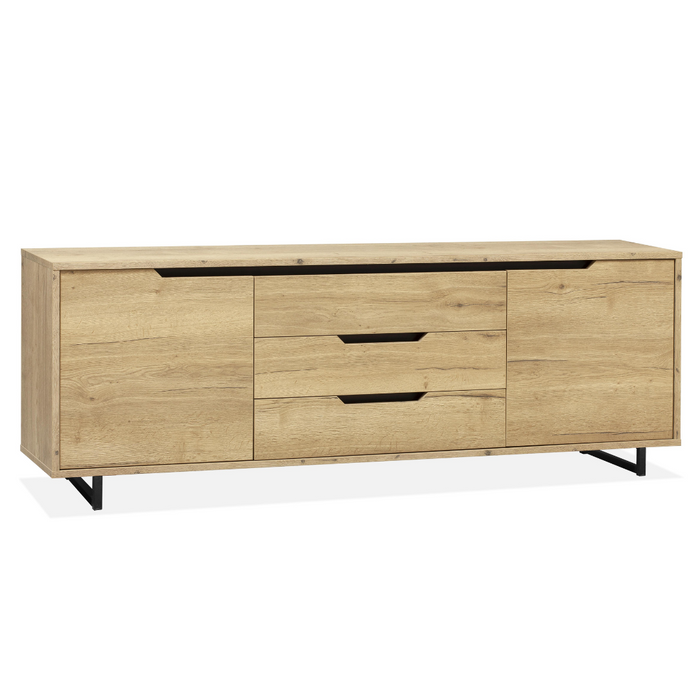 Dressoir Ricardo Groot - Natur Eikenhout