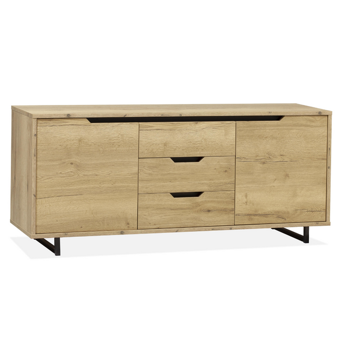 Dressoir Ricardo Midden - Natur Eikenhout