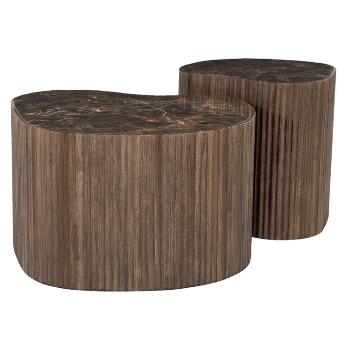 Salontafel Set Nice - Brown | By-Boo