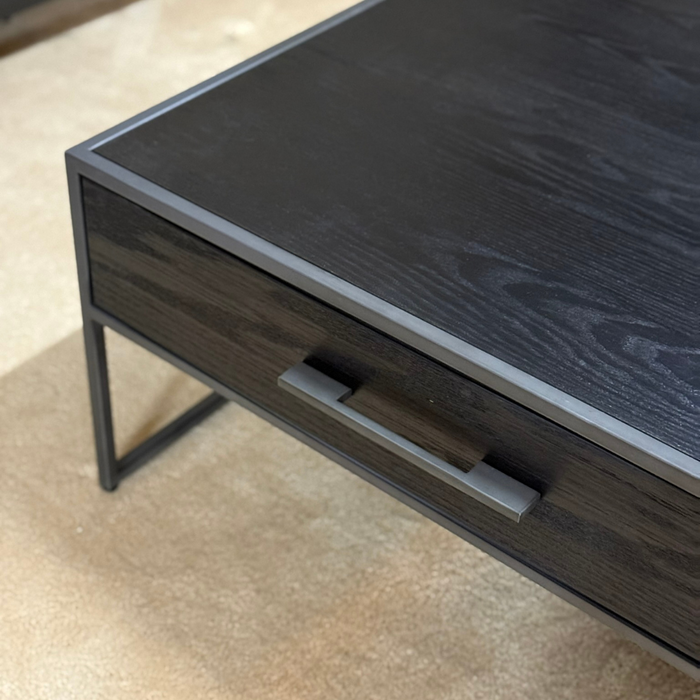 Salontafel Hudson - Black oak