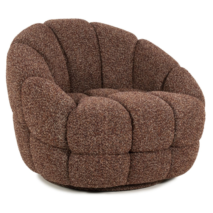 Draaifauteuil Tina - Flou Rood | Eleonora