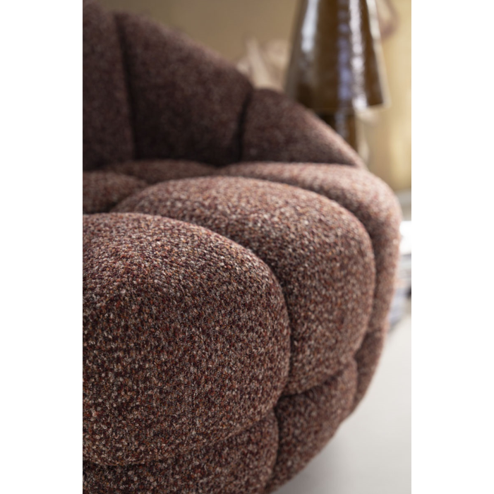 Draaifauteuil Tina - Flou Rood | Eleonora