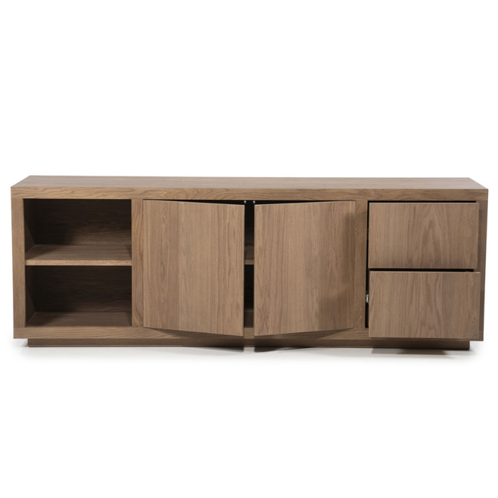 Dressoir Helsinki 200 cm - Lichtbruin | Eleonora
