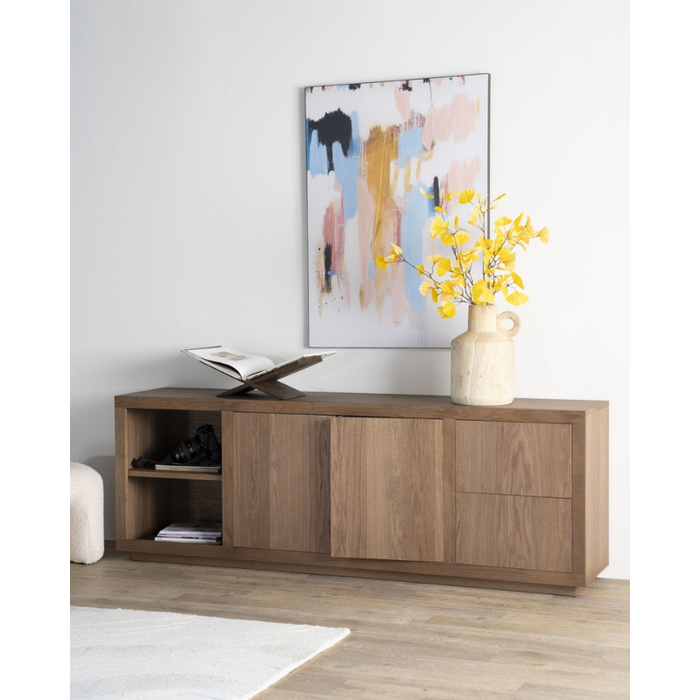 Dressoir Helsinki 200 cm - Lichtbruin | Eleonora