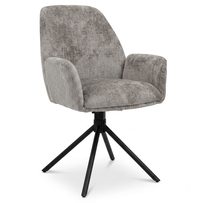 Eetkamerstoel Donatello - Touch Light Grey
