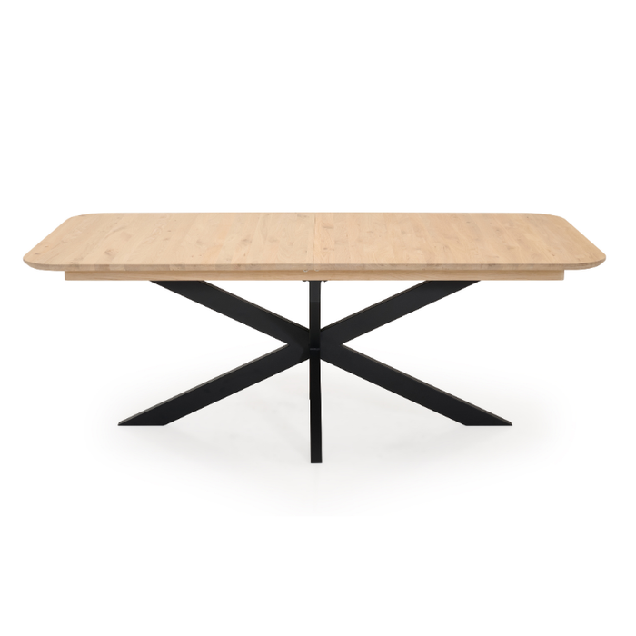 Eetkamertafel Pozo - Uitschuifbaar - Met Ronde Hoeken