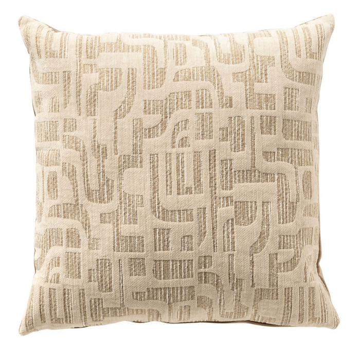 Sierkussen Fabia 45x45 cm - Sesame Bruin Beige
