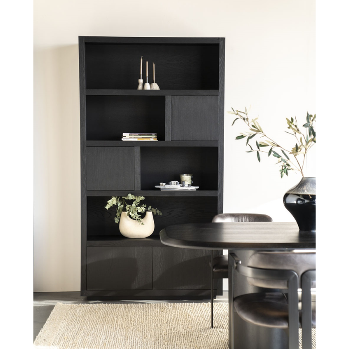 Kabinet Helsinki 120x220 cm - Zwart | Eleonora