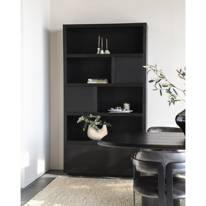 Kabinet Helsinki 120x220 cm - Zwart | Eleonora