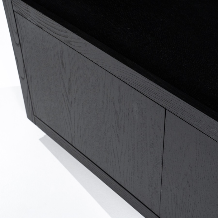 Kabinet Helsinki 120x220 cm - Zwart | Eleonora