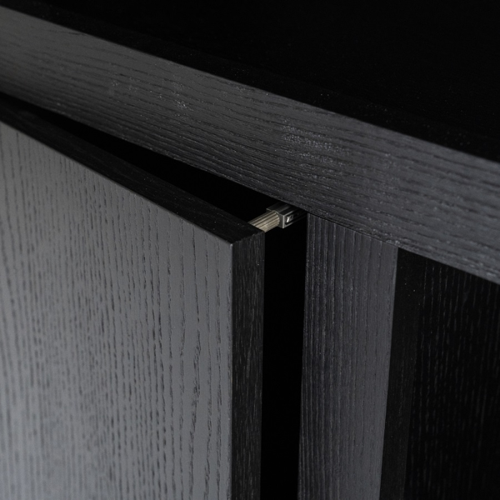 Kabinet Helsinki 120x220 cm - Zwart | Eleonora