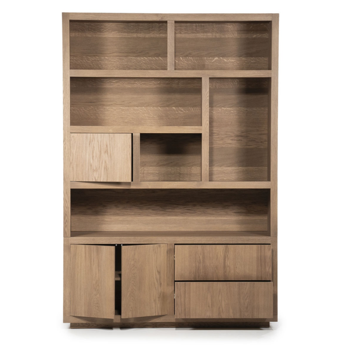 Kabinet Helsinki 150x220 cm - Lichtbruin | Eleonora
