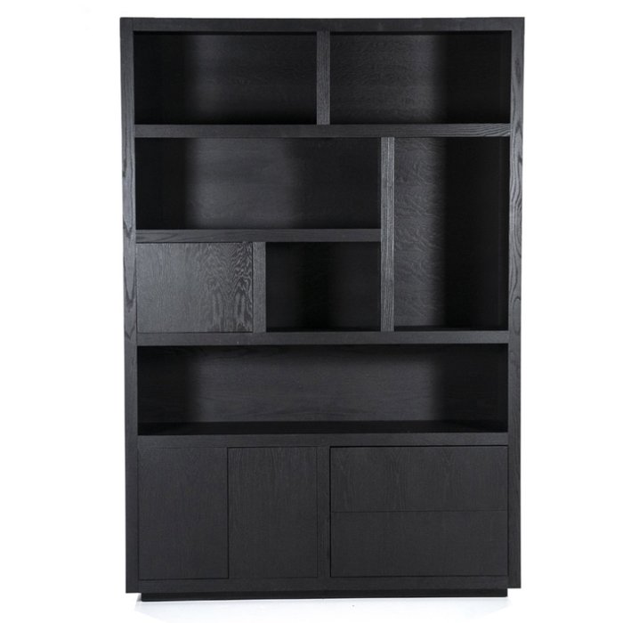 Kabinet Helsinki 150x220 cm - Zwart | Eleonora