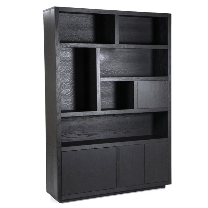 Kabinet Helsinki 150x220 cm - Zwart | Eleonora