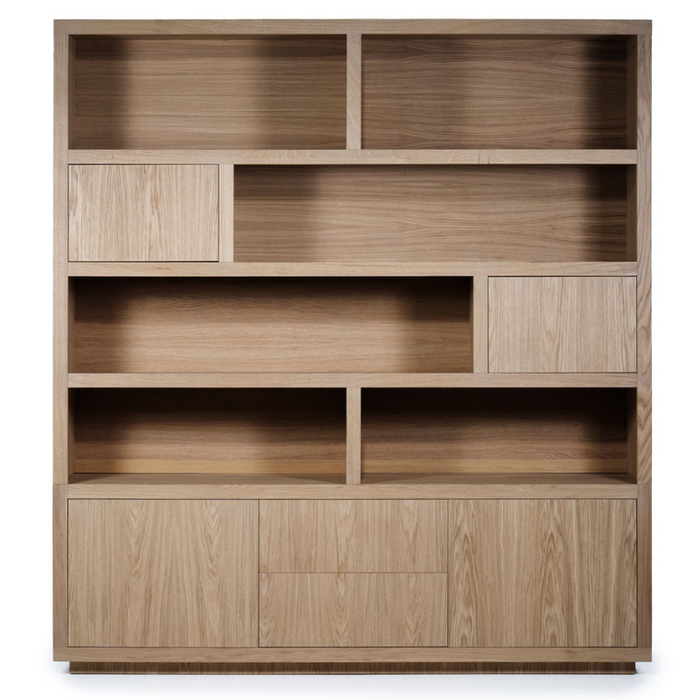 Kabinet Helsinki 200x220 cm - Lichtbruin | Eleonora