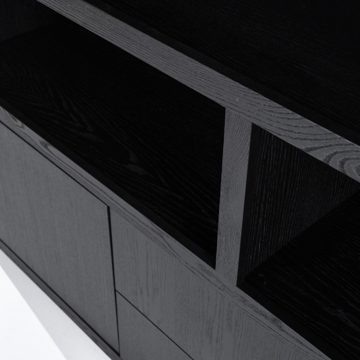 Kabinet Helsinki 200x220 cm - Zwart | Eleonora