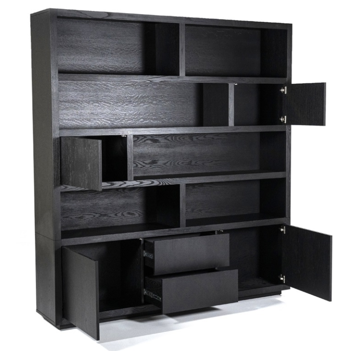 Kabinet Helsinki 200x220 cm - Zwart | Eleonora