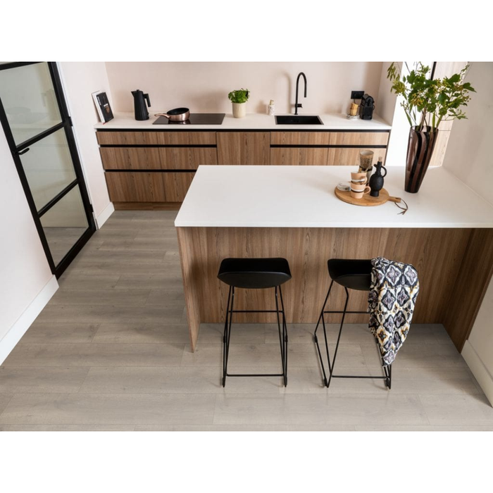 Laminaat Elite grijs bruin eiken