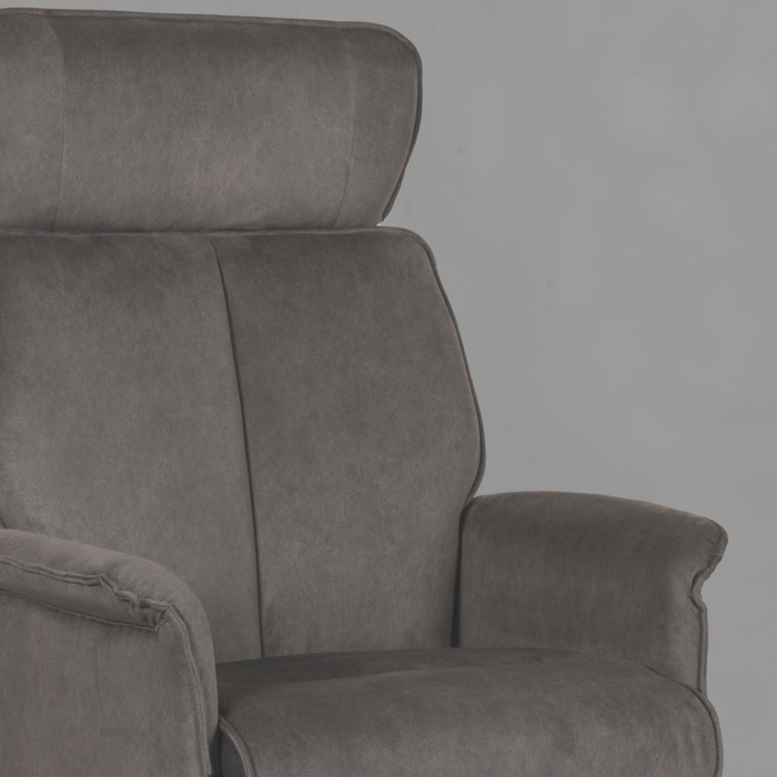 Relaxfauteuil Verdal + Hocker