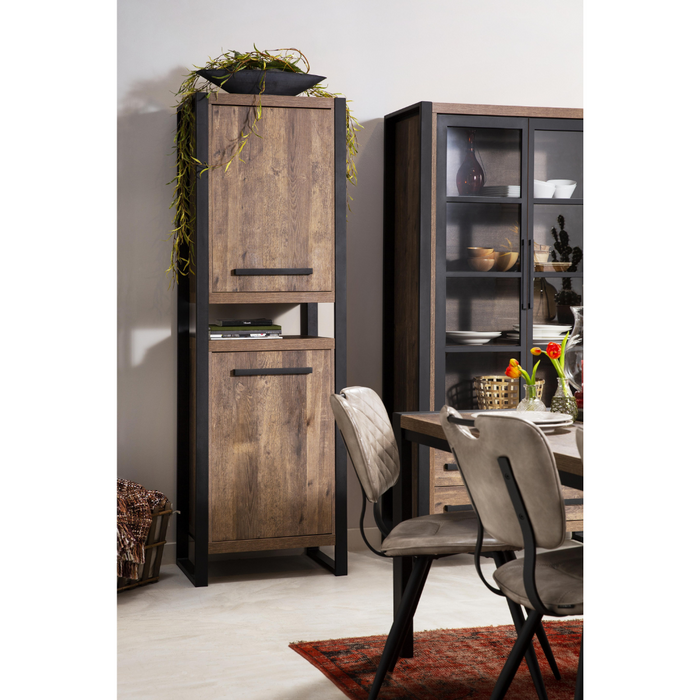 Broodkast Ducato - Mokka Eikenhout