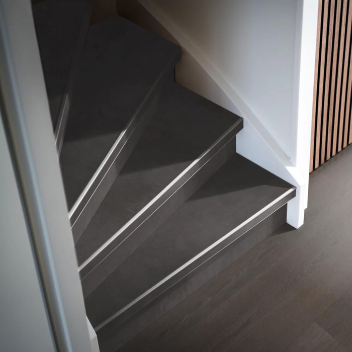 Traprenovatie PVC met trapprofielen inclusief leggen