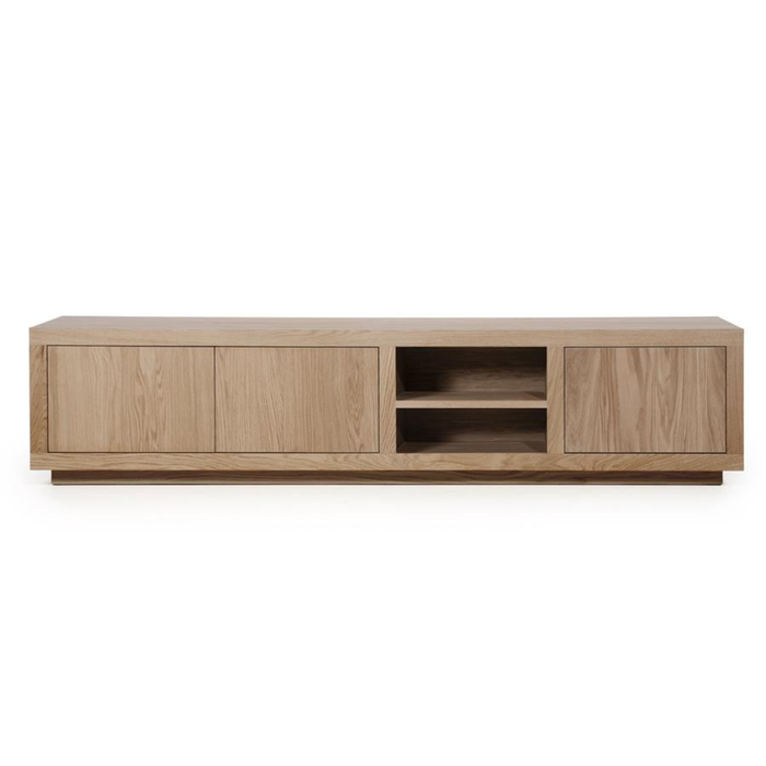 TV meubel Helsinki Groot 200 cm - Lichtbruin | Eleonora