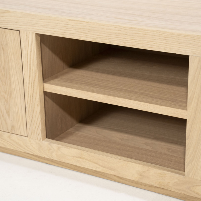 TV meubel Helsinki Midden 160 cm - Naturel