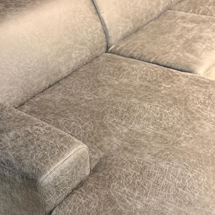 U-bank Jonas - Microvezel Antraciet