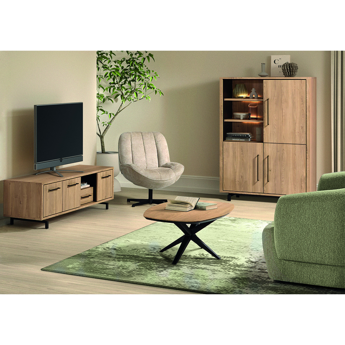 TV meubel Abbey Groot - Old Oak