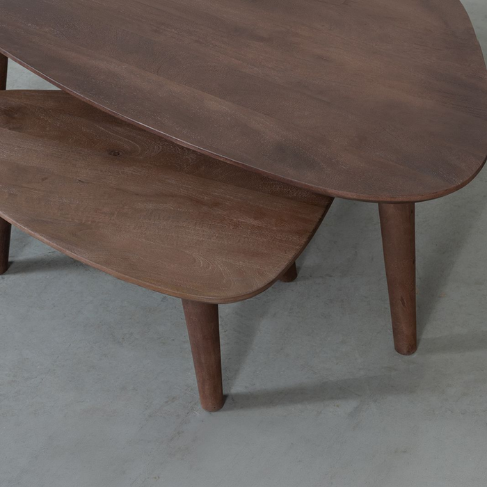 Salontafel Set Gregg - Mangohout | LABEL51