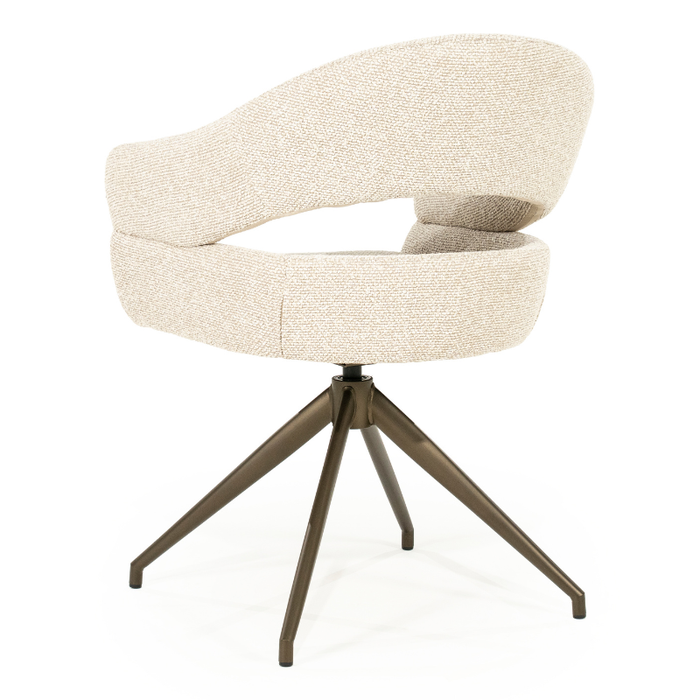 Eetkamerstoel Hailey - Eira Beige | Eleonora