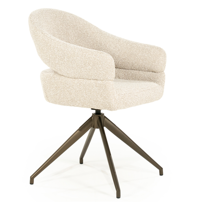 Eetkamerstoel Hailey - Eira Beige | Eleonora