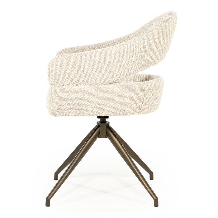 Eetkamerstoel Hailey - Eira Beige | Eleonora