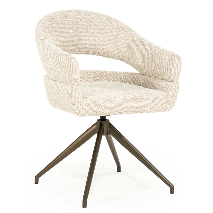 Eetkamerstoel Hailey - Eira Beige | Eleonora