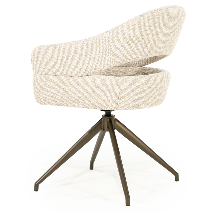 Eetkamerstoel Hailey - Eira Beige | Eleonora