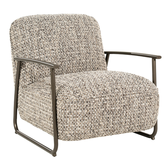 Fauteuil Norel - Vive Taupe | Eleonora