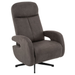 Relaxfauteuil Esbjerg van LABEL51 in Micro Suede antraciet bij Seinen Nieuwleusen