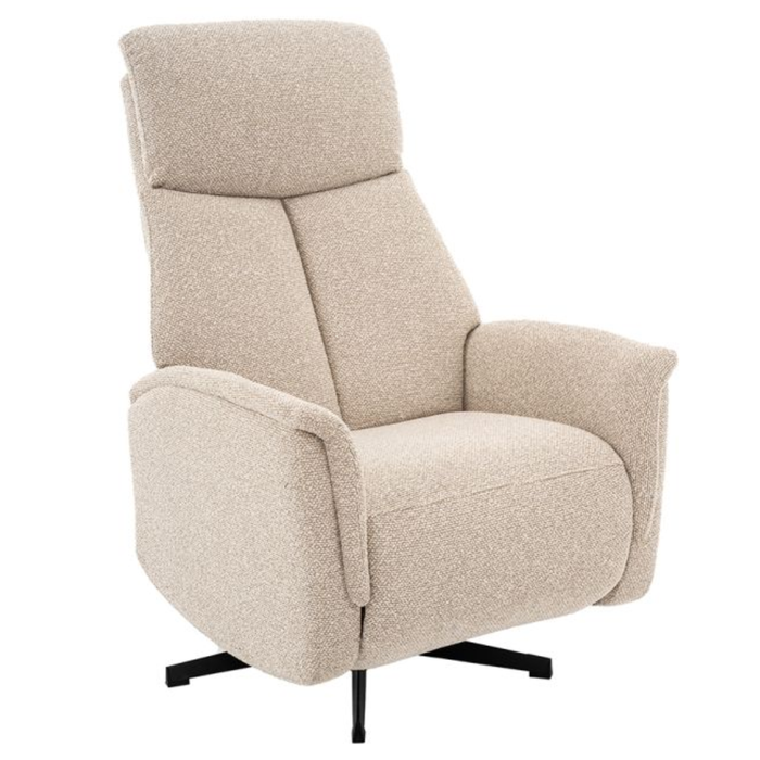 Relaxfauteuil Helsinki in Royal Boucle Naturel van LABEL51