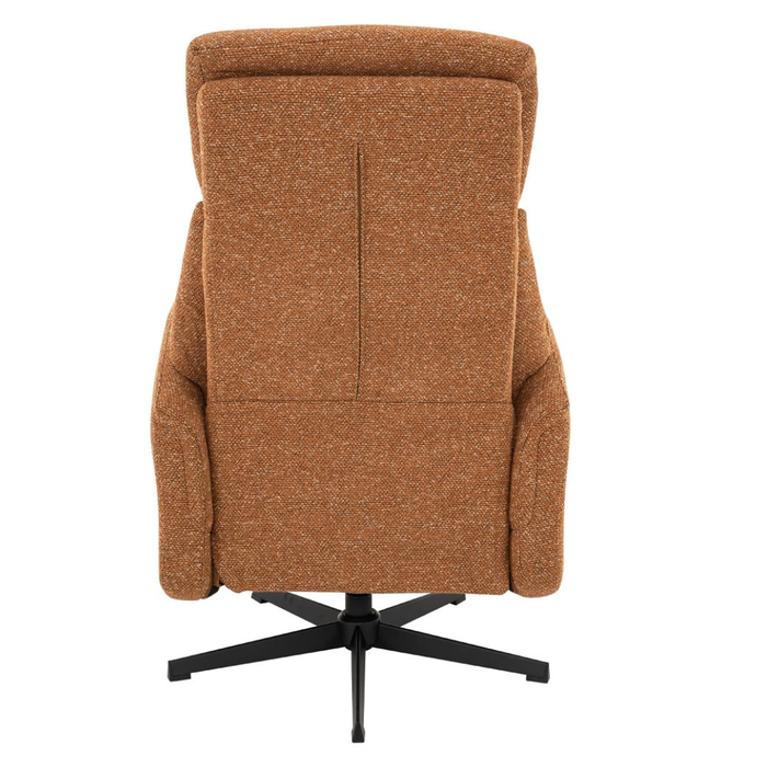 Achteraanzicht relaxfauteuil Helsinki van LABEL51 in Royal Boucle bij Seinen Nieuwleusen