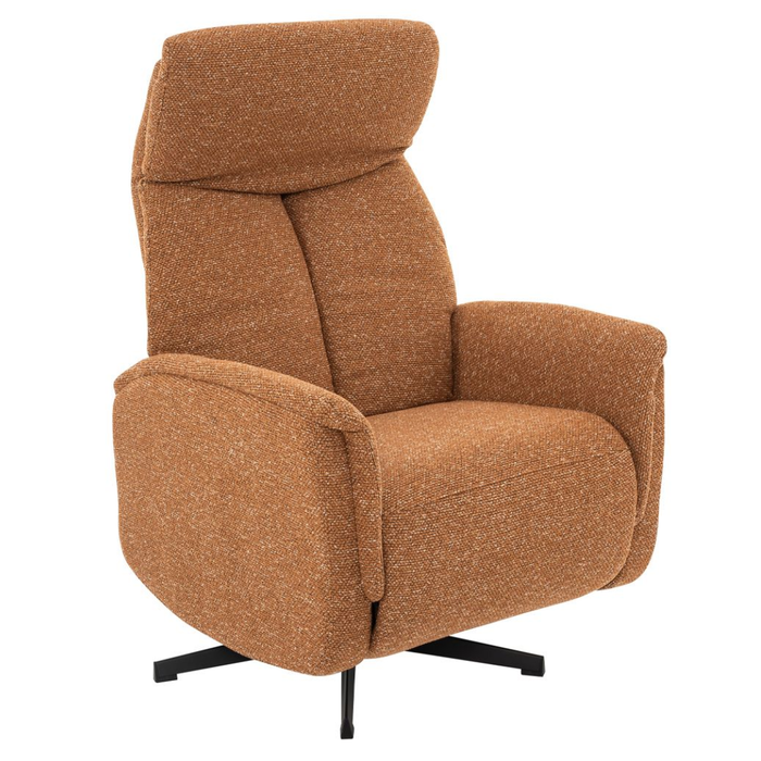 Relaxfauteuil Helsinki van LABEL51 in Royal Boucle met verstelde hoofdsteun bij Seinen Nieuwleusen