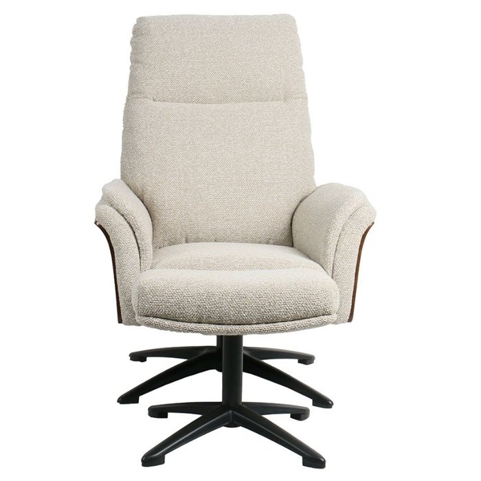 Relaxfauteuil Zenza + Hocker