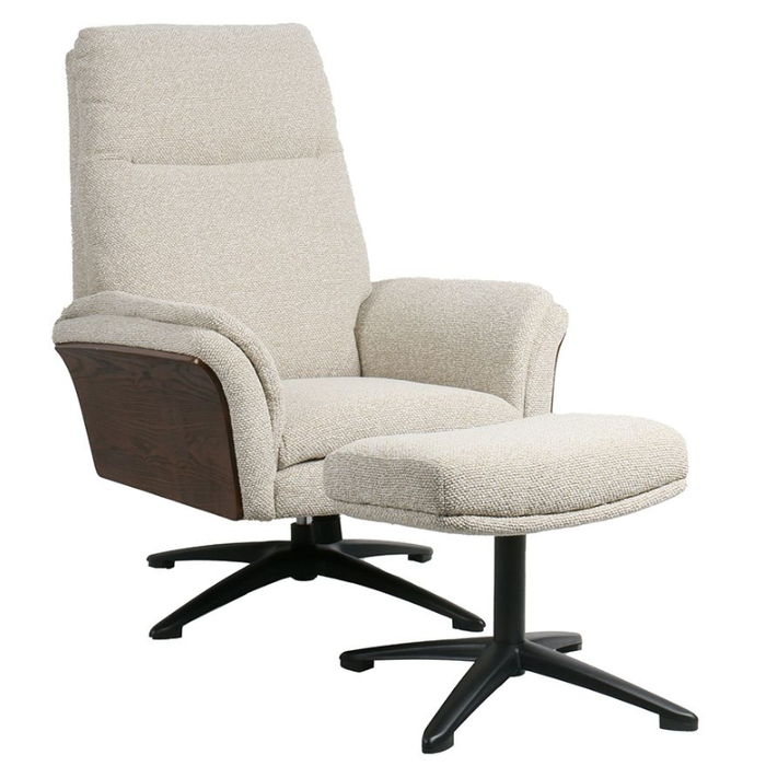Relaxfauteuil Zenza + Hocker