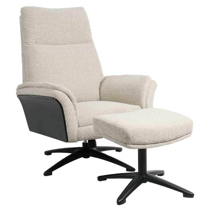 Relaxfauteuil Zenza + Hocker