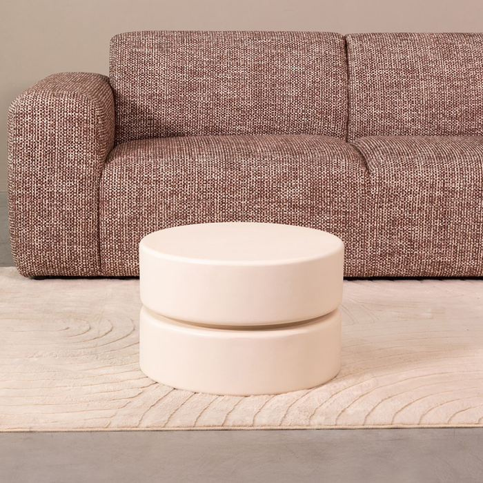 Sfeerafbeelding salontafel Milly van LABEL51 in Soft Sand Mangohout bij Seinen Nieuwleusen
