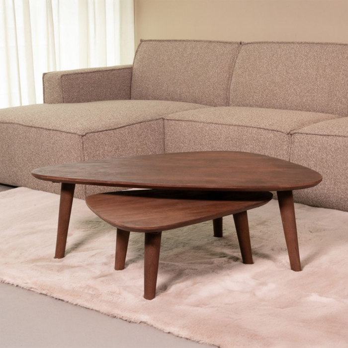 Salontafel Set Gregg - Mangohout | LABEL51