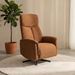 Sfeerfoto relaxfauteuil Helsinki van LABEL51 in Coral Royal Boucle bij Seinen Nieuwleusen