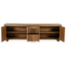 Planken achter deuren TV meubel Edward